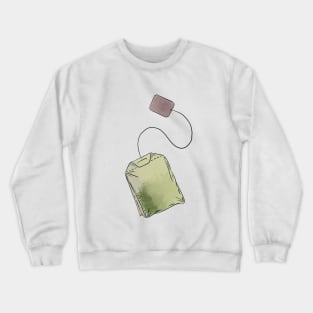 painted tea bag Crewneck Sweatshirt